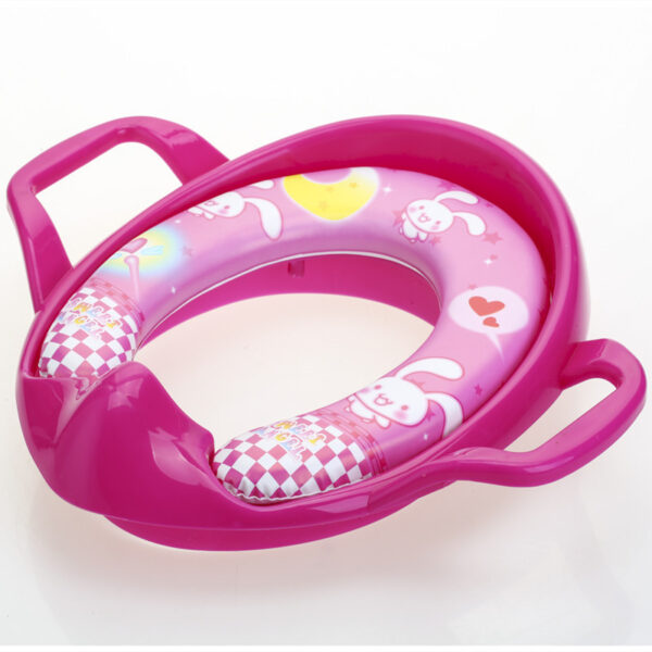 Toilet Seat Baby Seat Toilet Seat Soft Cushion Assist Toilet Seat - Image 5