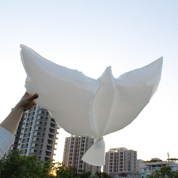 peace pigeon aluminum film balloon - Image 8