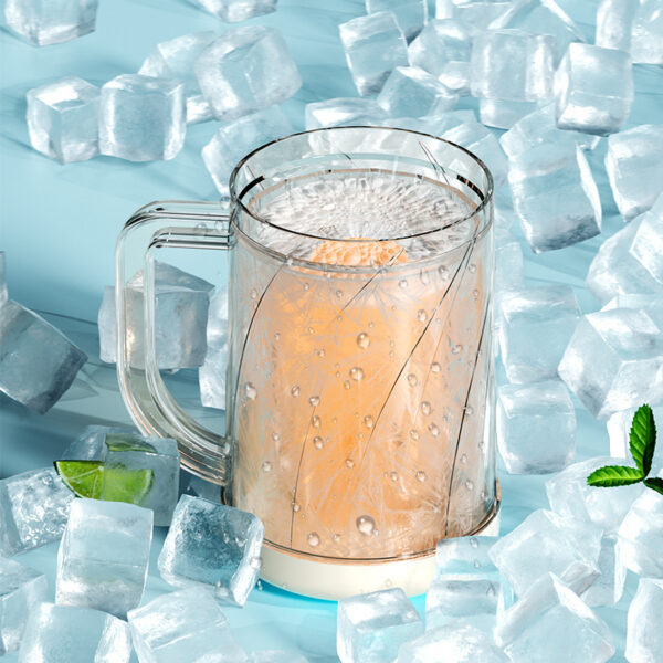 Summer Iced Refrigeration Cup Sandwich Liquid Beer Drink Cup - Image 3