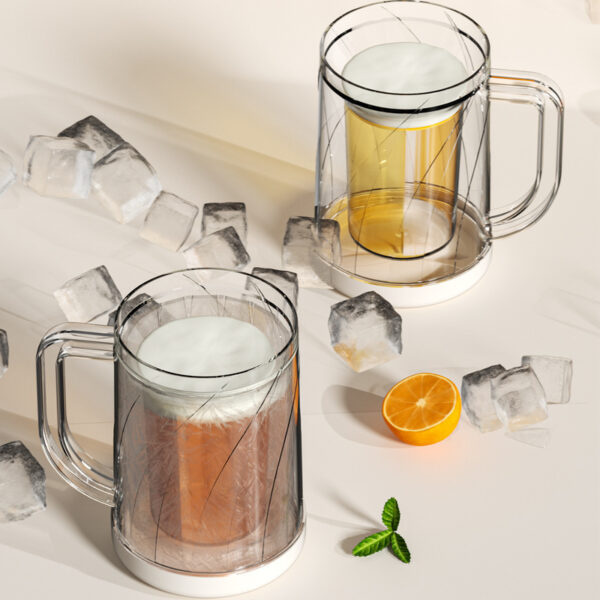 Summer Iced Refrigeration Cup Sandwich Liquid Beer Drink Cup - Image 4